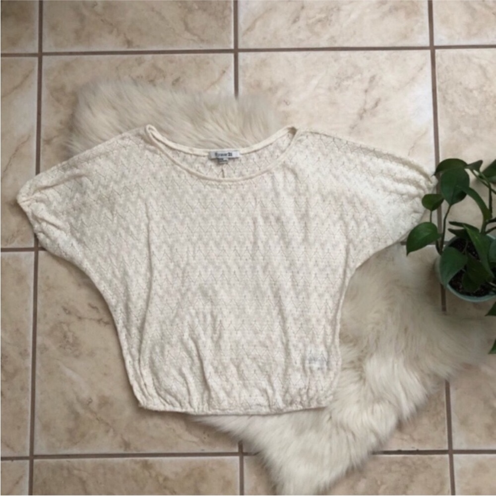 Forever 21 Bundle of 3 Sheer and Knit Tops - Picture 2 of 16